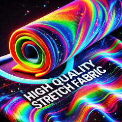 Neon Blacklight Reactive Tshirt Glow in UV Fluorescent Birds